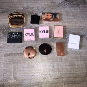 Bronzer, blush & highlighters